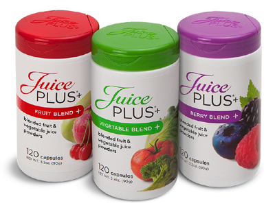 Juice Plus+: Powder concentrates from fruits, vegetables and grain